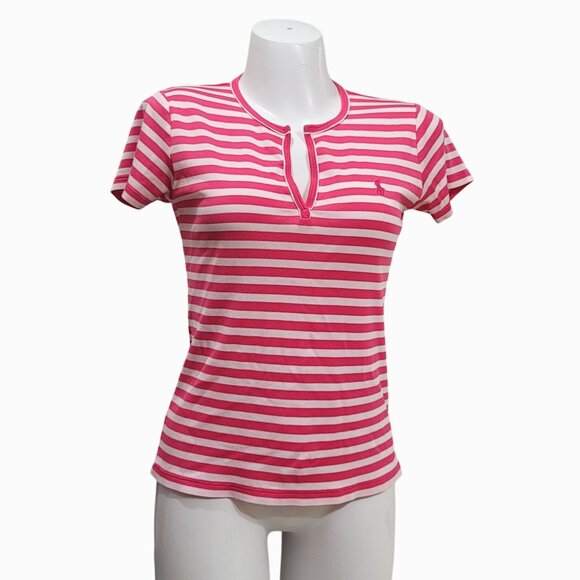 Ralph Lauren Pink Top XL Short sleeve - Picture 1 of 9